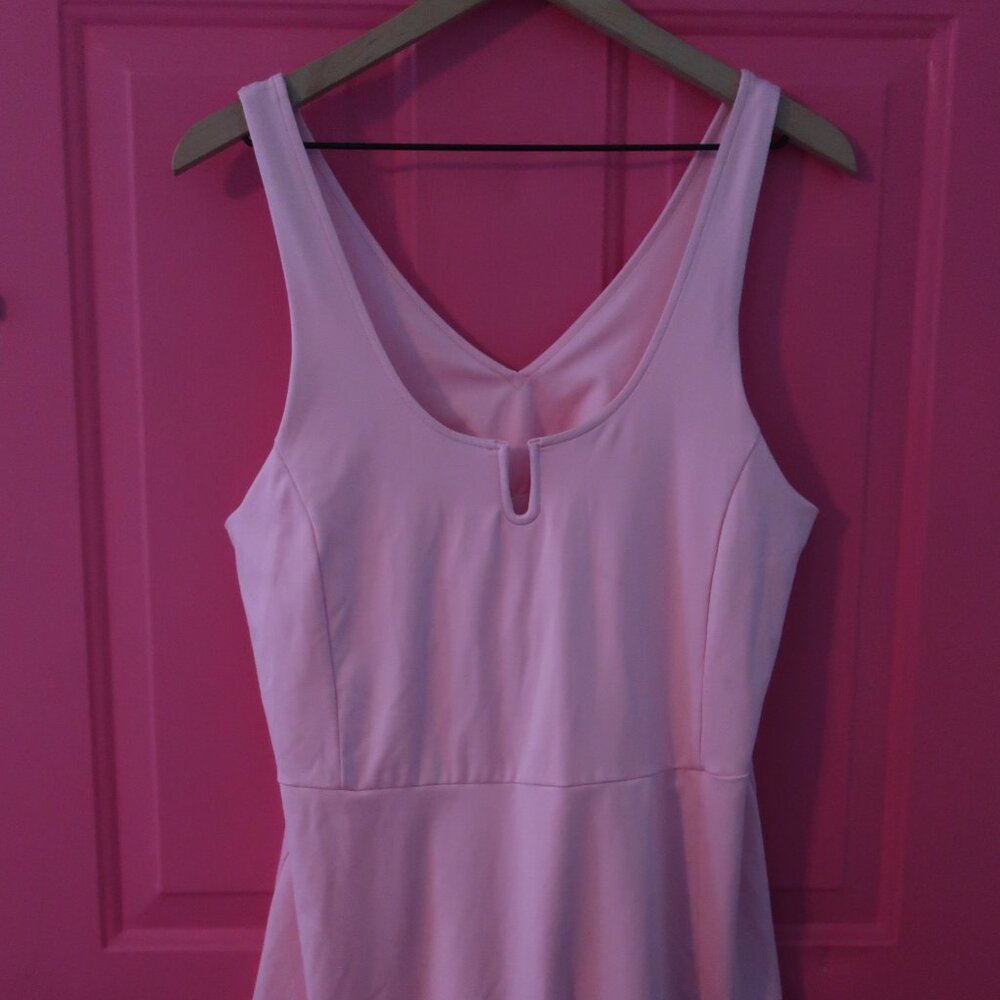 ALL IN MOTION Activewear Dress Pink Built in Pull Down Shorts